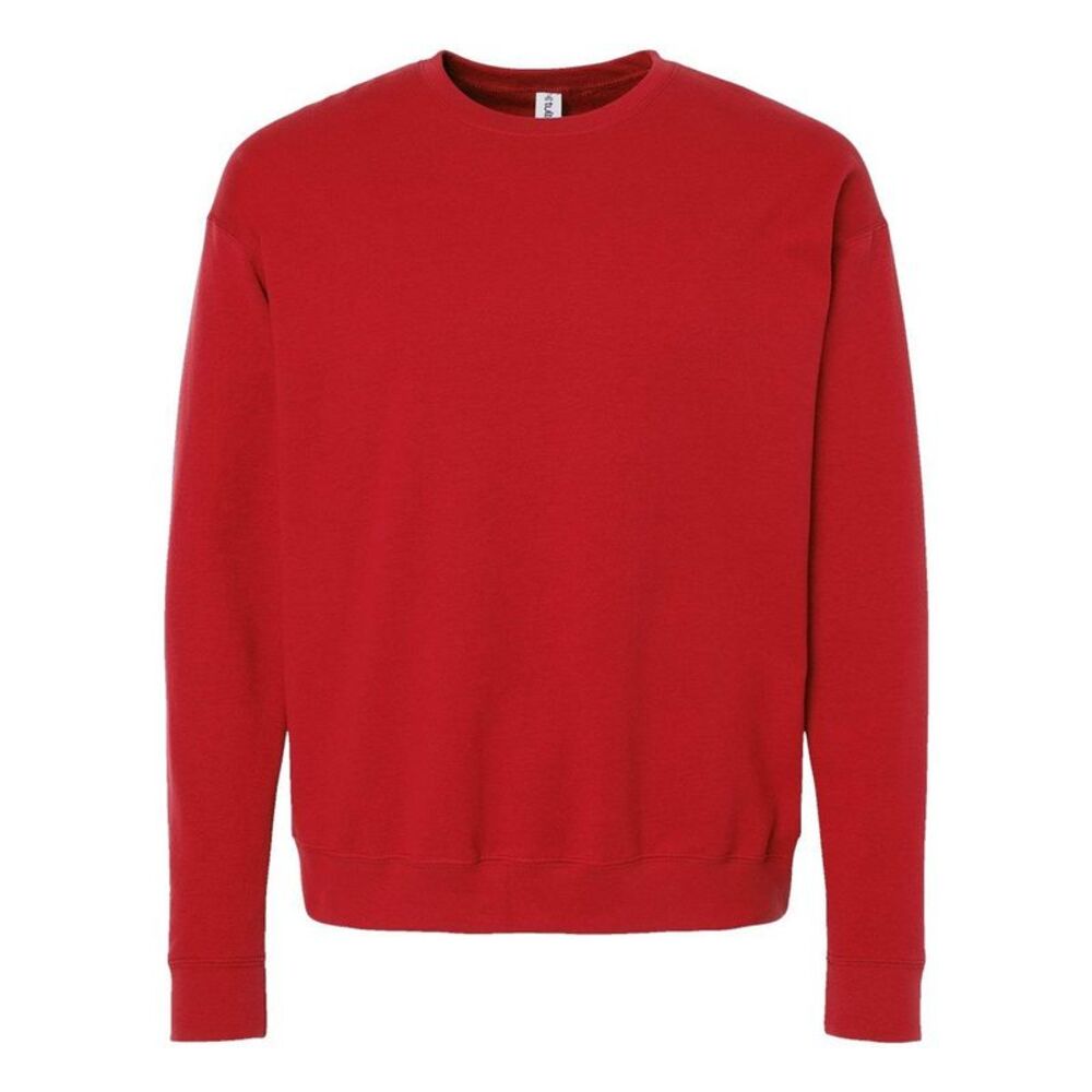 Tultex Unisex Fleece Crewneck Sweatshirt / Red